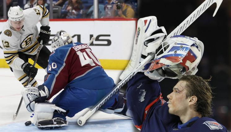 Александър Георгиев Колорадо Бостън - Отчая настървените „мечоци“ от Бостън: Александър Георгиев спря Брюинс с решаващи спасявания