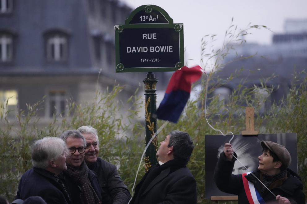 Френската столица Париж кръсти улица в 13-и район на името
