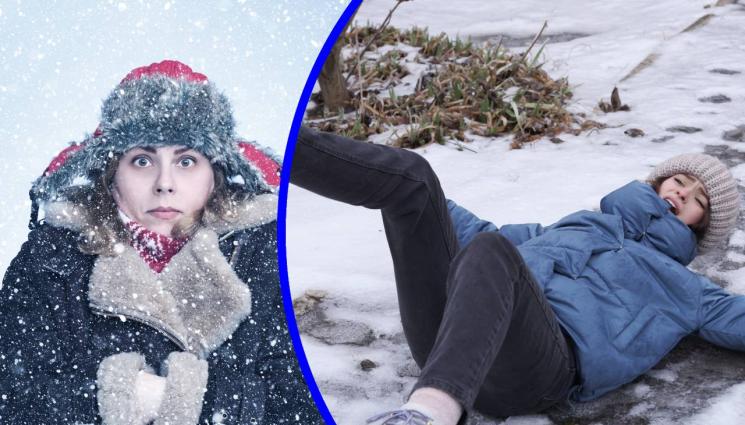 заледено - ИЗПОТРОШИХА СЕ: Ледът прати над 100 души в болница