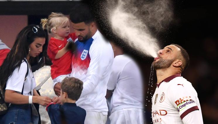 Кайл Уокър Ани Килнър - Непоправим нерез: Английският национал Уокър се изнесе от семейния дом с модела Ани Килнър