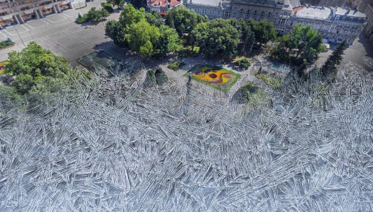 русе - ДА НЕ ВЯРВАШ НА ОЧИТЕ СИ! Вандали замразиха Русе (СНИМКИ)
