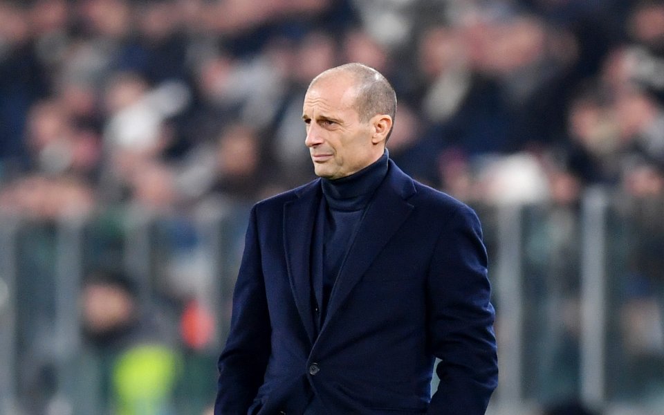 Старши треньорът на Ювентус Масимилиано Алегри се върна към трудностите,