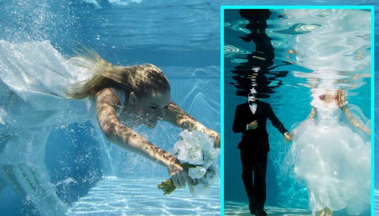 ПОДВОДНИ СВАТБИ - МОКРА ВЕНЧАВКА: Правят подводни сватби на остров Света Анастасия