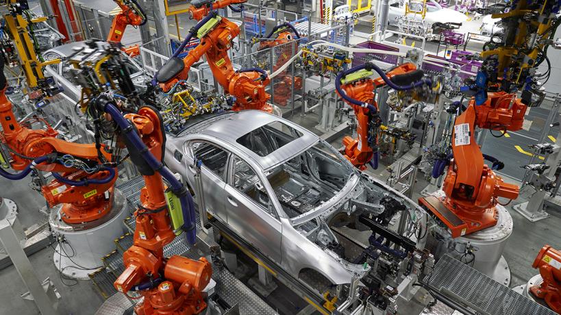 завод BMW Мюнхен роботи