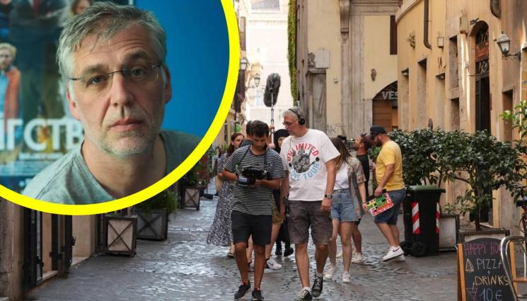 виктор божинов - Режисьорът Виктор Божинов пред 