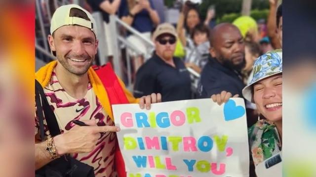 Жената, предложила брак на Григор Димитров: Той е най-милото момче на света (ВИДЕО)