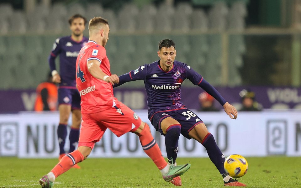 Фиорентина и Удинезе завършиха наравно 2:2 в мач от 20-ия