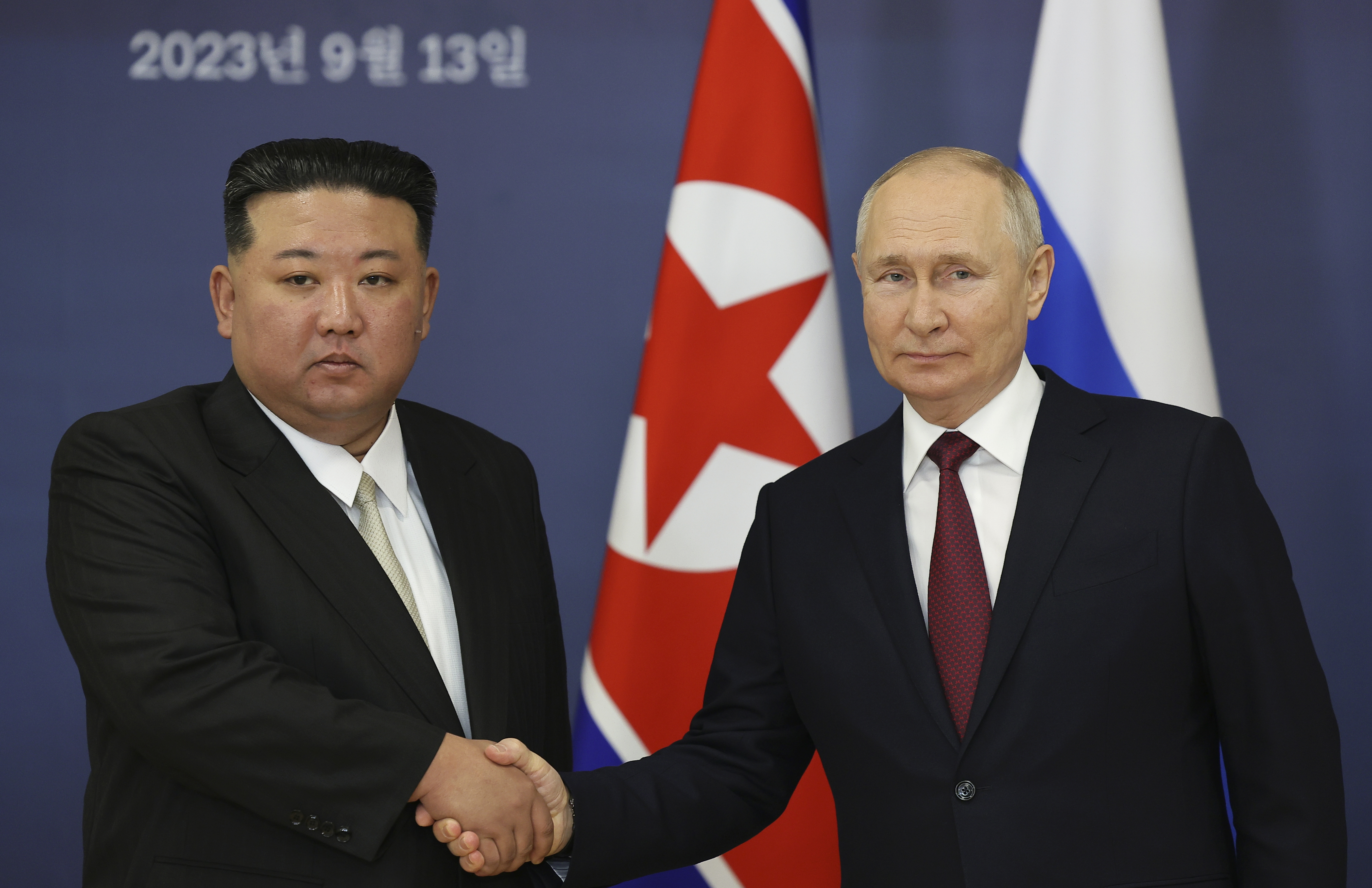 Путин и Ким Чен-ун