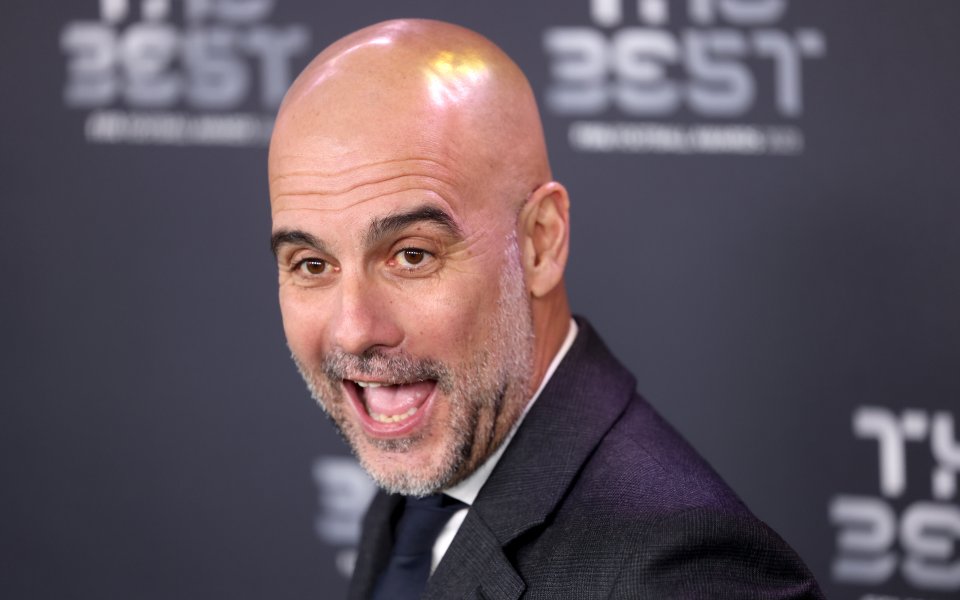 Хосеп Гуардиола получи наградата на ФИФА The Best за най-добър