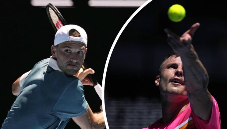 Григор Димитров - Димитров даде сет на унгарец, но си взе мача в Мелбърн