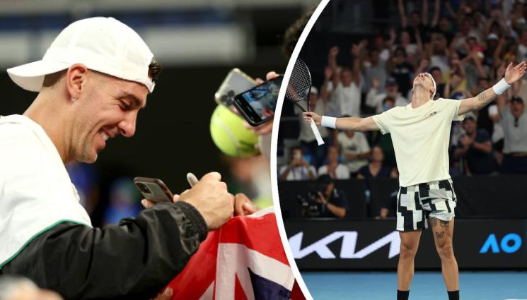 Танаси Кокинакис - Стана ясен съперникът на Гришо във втория кръг в Мелбърн