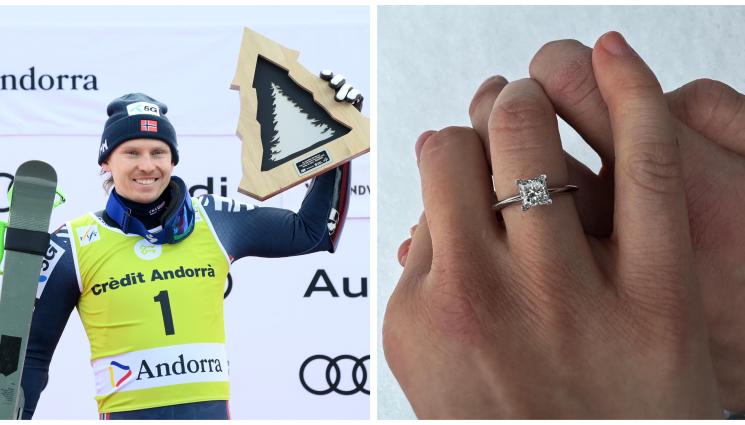 Хенрик Кристоферсен - Световен шампион в ските се сгоди за красавица