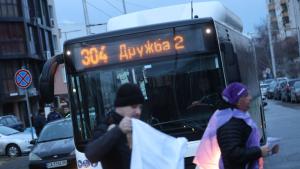 протест градски транспорт софия дружба недоволство линии