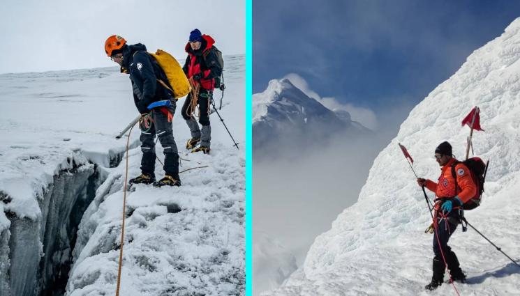 перуника - Българин влезе в ледника Перуника