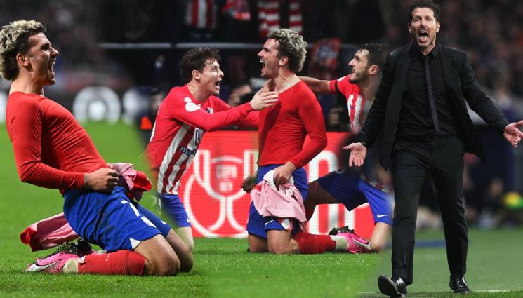 Атлетико Гризман Симеоне Реал - Тръшнаха ги на дюшека! Атлетико изхвърли Реал от Купата на краля след продължения