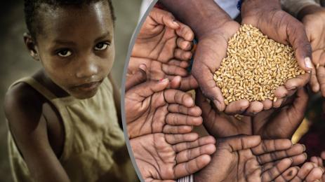 гладуващи деца