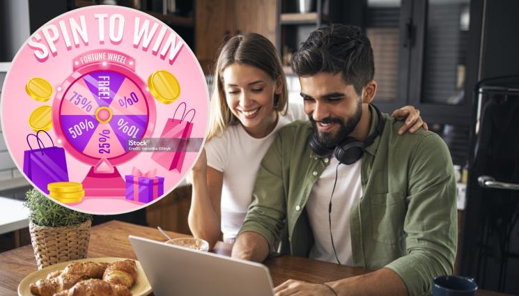 пазаруване - НОВА УЛОВКА: Въртим колело на късмета за 90% намаление