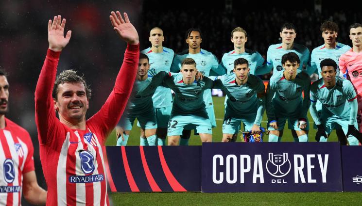 Купа на краля Барселона Атлетико - Кралската купа: Жребият размина на 1/4-финала Атлетико Мадрид и Барселона