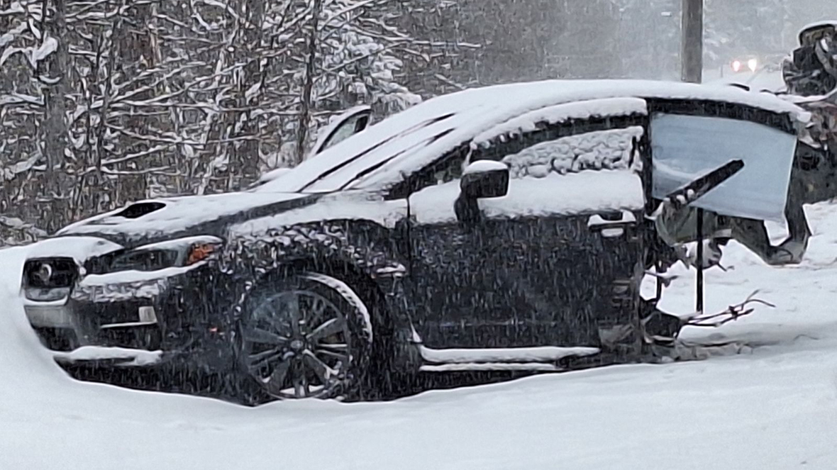 Subaru WRX снегорин