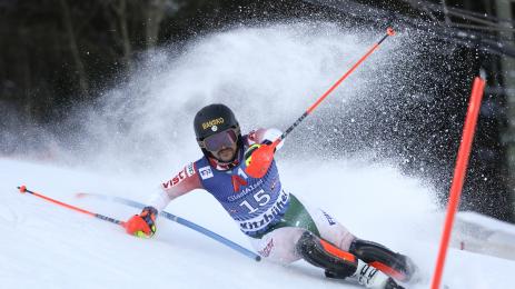 Алберт Попов Кицбюел слалом