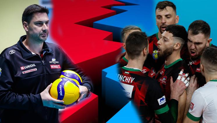 Нефтохимик Атанас Петров - След червения шамар: Уволниха треньора на волейболния шампион Нефтохимик Атанас Петров