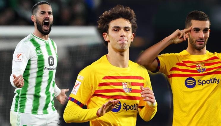 Иско Жоао Феликс Феран Торес - Каталунско клатушкане: Барса поведе с 2, допусна 2:2, но издрапа до 4:2 с Бетис