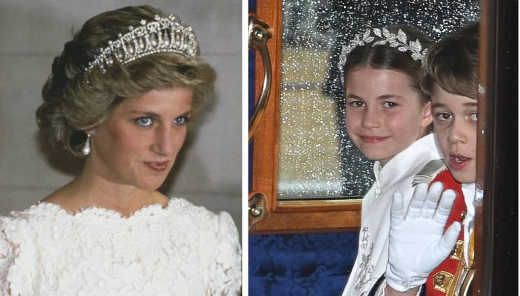 принцеса Шарлот принцеса Даяна - НОВ УДАР ЗА СЪСЕКС: Принцеса Шарлот прибира най-ценното бижу на баба си Даяна
