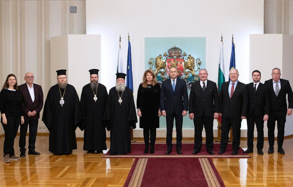 Президентът Румен Радев се срещна на Дондуков“ 2 с представители