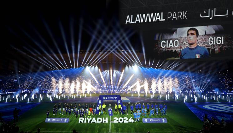 Рива Рияд финал Наполи Интер - ОБЪРКВАНЕ НА СТАДИОНА: Защо в Рияд публиката освирка минутата мълчание в памет на Джиджи Рива