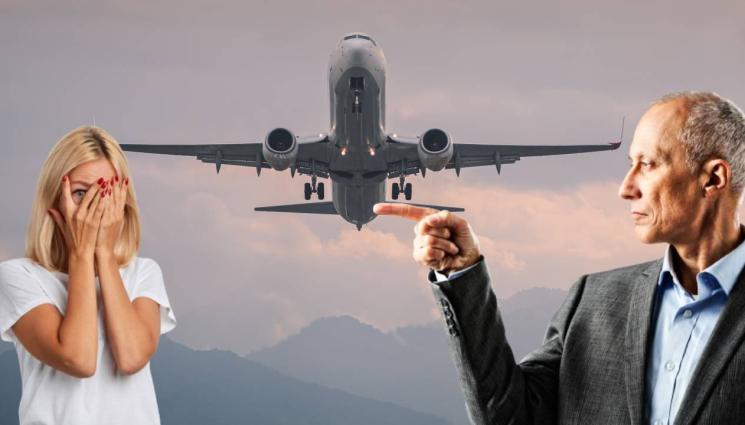 самолет - КАРЪЩИНА: Пробваш да преметнеш шефа – гризваш дръвцето! (ВИДЕО)