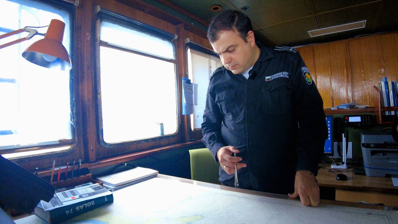 капитан Николай Данаилов Антарктида