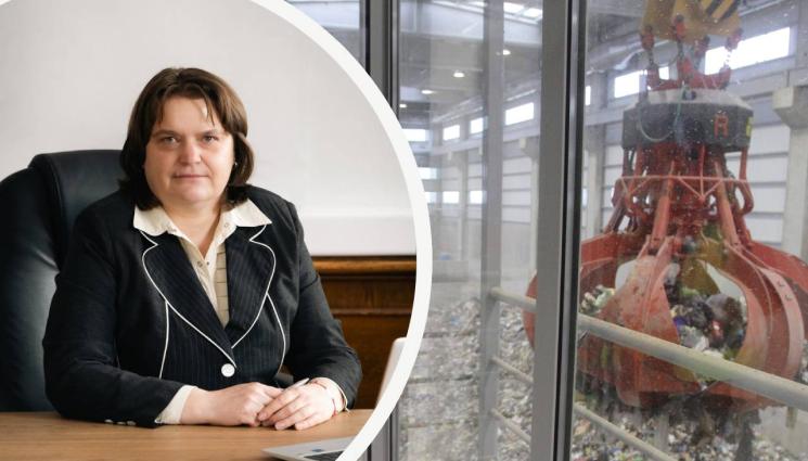 боклук - Зам.-кметът по екология Надежда Бобчева пред 