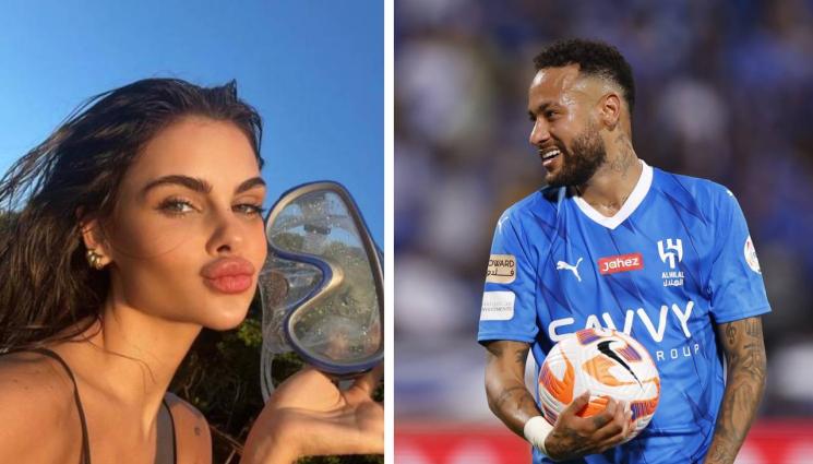 Неймар Аманда Кимбърли - Бивша на Неймар се хвана със защитник