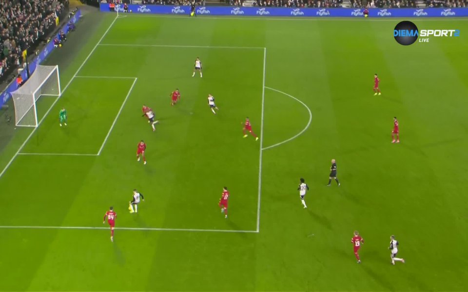 В 77-ата минута Хари Уилсон проби отлично отляво и се