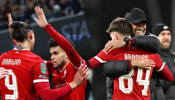 Клоп Ливърпул Фулъм Луис Диас - Младоците на Клоп лепнаха тройка на Саутхемптън! На 1/4 финалите за ФА Къп ще спорят с Юнайтед