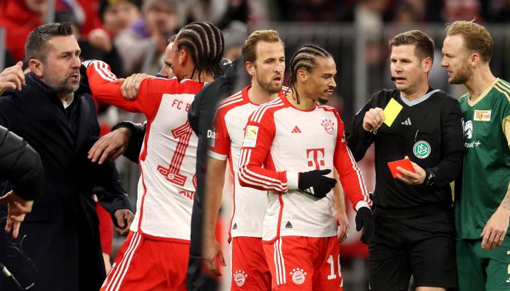 Сане Биелица Байерн Унион - В мач с шамари: Байерн сгъна Унион Берлин и доближи на 4 т. лидера Байер (ВИДЕО)