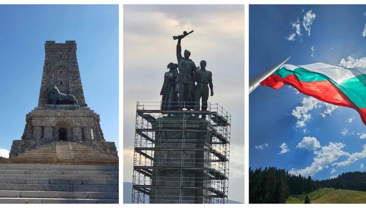Шипка Паметник на съветската армия Знаме - ГОРЕЩО ПРОУЧВАНЕ: Българите казаха тежката си дума за Шенген, Паметника на Съветската армия и 3 март!