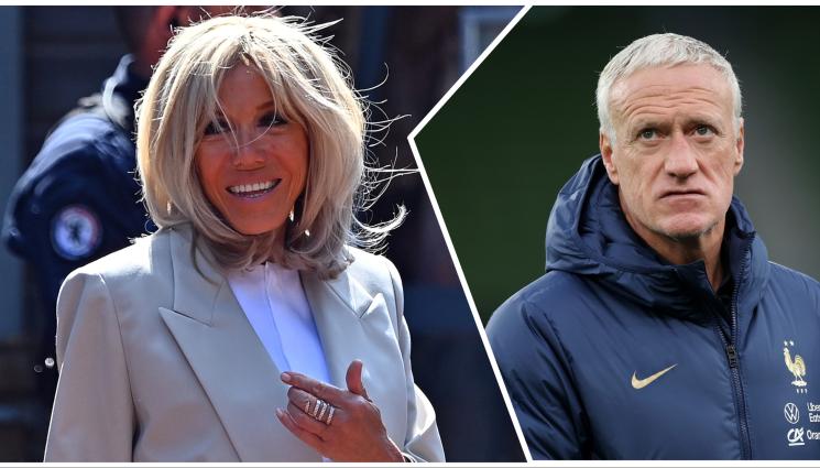 Бриджит Макрон Дидие Дешан - Бриджит Макрон шокира селекционера Дешан