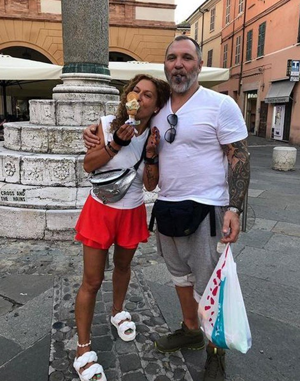  Златомир Иванов заедно със съпругата си Калина на почивка в Италия.