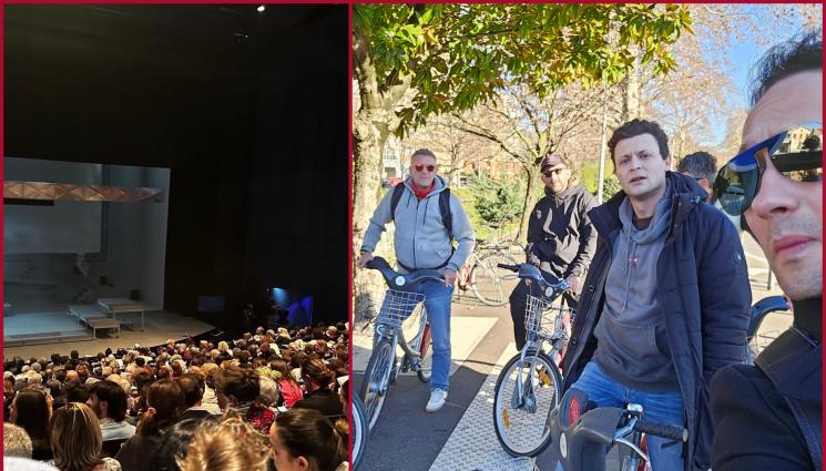 Народния - Народният подкара колелета в Тулуза