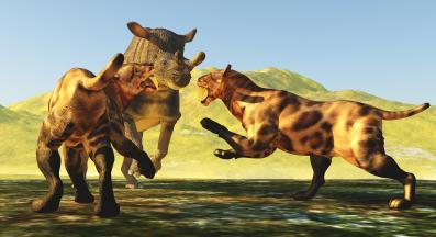 Саблезъб тигър изчезнал вид