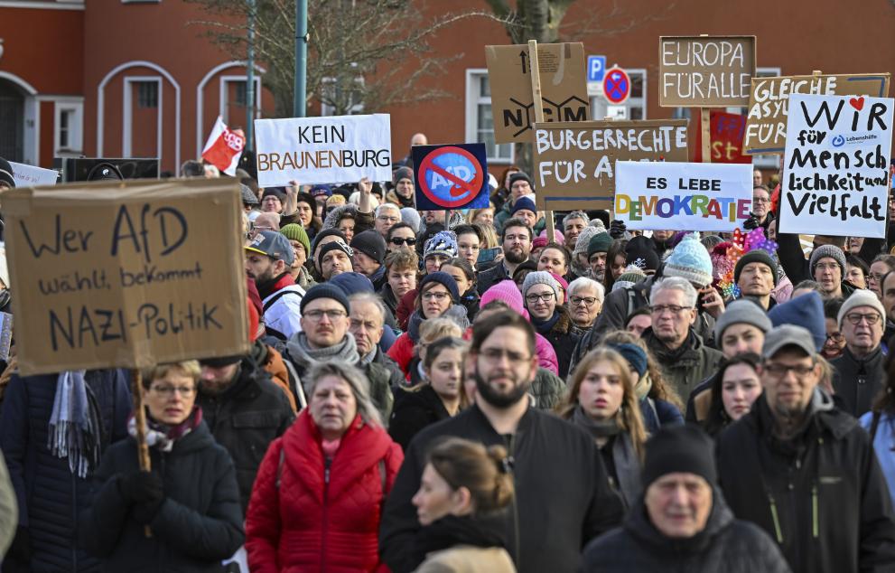 Митинг в Германия срещу десния екстремизъм