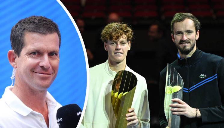 Даниил Медведев Яник Синер Тим Хенман - На финала в Мелбърн: Легенди обявиха Синер за фаворит срещу Медведев