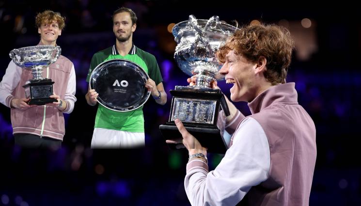 Яник Синер Мелбърн - НАШ ЧОВЕК: Двукратният победител в Sofia Open Яник Синер покори и Австралия с героичен обрат