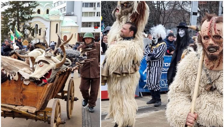 Перник - ЗА 3 ДНИ В ПЕРНИК: 12 000 кукера гонят злото