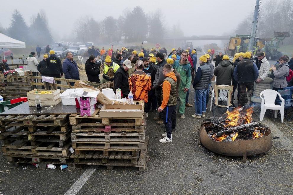 Франция фермери протести