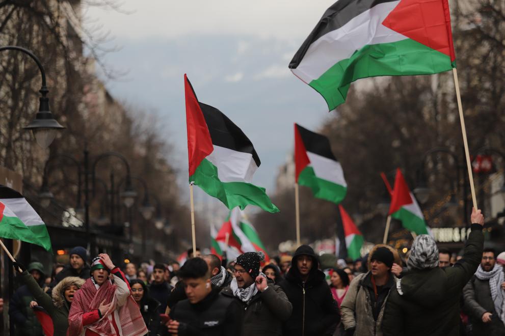  Шествие в поддръжка на палестинците 