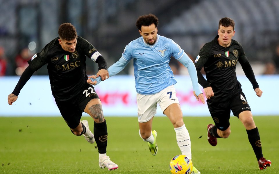 Лацио и Наполи играят при 0:0 в мач от 22-ия кръг