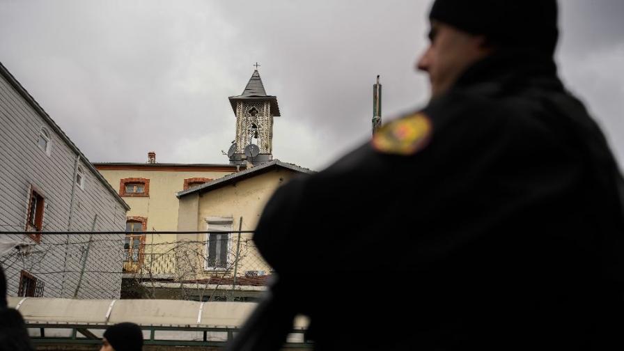 Атака католическа църква Истанбул