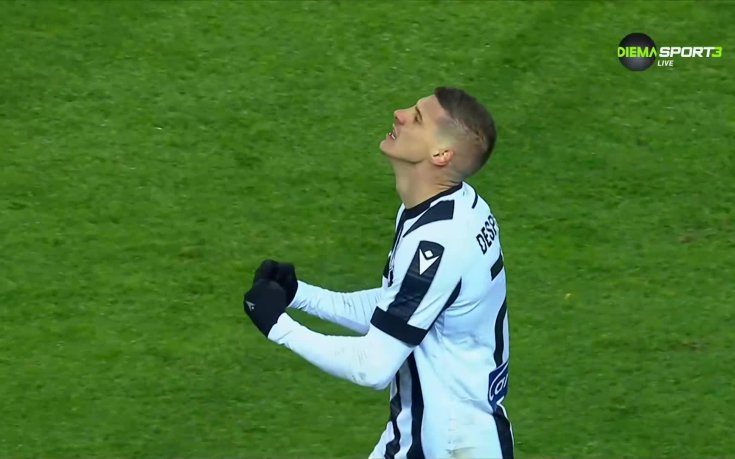 Десподов с втори гол срещу Панатинайкос (видео)